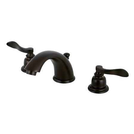 Kingston Brass KB965NFL Widespread Bathroom Faucet, Oil Rubbed Bronze KB965NFL